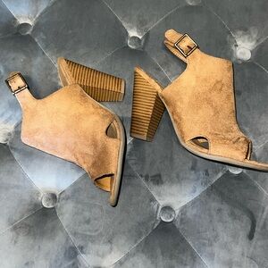 Suede ankle boots